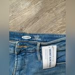 Old Navy NWT  Rockstar Super Skinny High Rise Blue Faded Wash Jeans Size 8 Short Photo 2