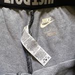 Nike  Black Leggings Mid Rise Womens Size L Organic Cotton Stretch Athletic Photo 5