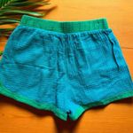 Show Me Your Mumu Hendrix Dolphin Shorts - Size Small - Teal & Green Gauze Photo 2