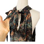 J.Crew Paisley Halter Neck Sleeveless Blouse Photo 6