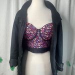 Charmian Rhinestone Bustier Crop Top Corset NWT Pink Size XXL Photo 9