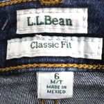 L.L.Bean  High Rise Slim Leg Classic Fit Jeans Size 6 Photo 4