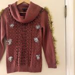 New York & Co Ugly Christmas Sweater Sz S Pink Photo 1