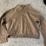 Champion Tan Quarter Zip Size Large Photo 0