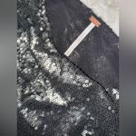 Free People NEW Manuka Sequin Sliver Minidress Sz S Photo 3