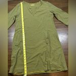 Iridium Size M Striped Yellow & Black Lagenlook Dress Size M Photo 4