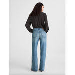 Madewell  The Tall Low Slung Baggy Jean Robertson Wash Rigid Blue US 31T NWT Photo 3