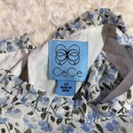 CeCe  Women's Floral Clip Dot Smocked Waist Midi Dress Photo 1