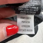 Torrid  1X Lips Hell Raiser Burnout Sweatshirt Grey Long Raglan Sleeve Crew Neck Photo 9