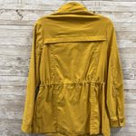 Eden Society Womens S Jacket Antsla Yellow Mustard Stretch Snap Down Cargo Cinch Photo 3
