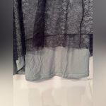 Free People Navy Blue Combo Shape Of You Lace Women’s Maxi Skirt Size Small Photo 8