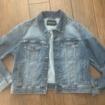 Calvin Klein Jeans  Denim Trucker Jacket size L New with Tags Photo 0