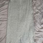 A New Day gray knit midi skirt Photo 0