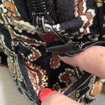 Vera Bradley  Black and Gold Embroidered Backpack Photo 5