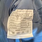 Women’s Blue Prom Party Dress Embroidered Flowers Butterflies Corset Back Size 4 Blue Photo 11