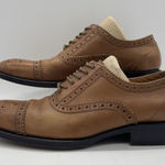 John Fluevog Vintage The Gateway Womens 7 Shoes Oxford Cap Toe Brown Leather Photo 0