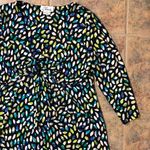 [chaus] medium patterned dress top Black Photo 3