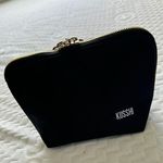 KUSSHI Everyday Makeup Cosmetic Bag Multi Compartments Black Pink Collection Photo 1