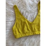 Aerie Offline by Summer Lights Terry Sports Bra Green Rush Size Medium Photo 6