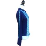 Gianni Bini  Active Henley Yoga Top Blue Small Photo 5