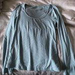 Old Navy Light Blue Long Sleeve Tee Photo 0