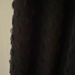 Zimmermann Textured Slip Dress Black Appliqué V Neck Wedding Goth Size 0 US 4 Photo 3