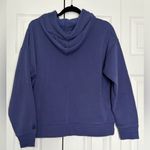 Reebok Classic  Blue Hooded Hoodie Sweatshirt Sweater Size Large Long Sleeve Photo 3