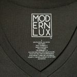 Modern Lux Womens  Black Tee S Love Saturdays Photo 2