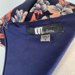 Kut From The Kloth Lexie Dress Size 4 Sheath Dress Faux Wrap Floral Midi Photo 8