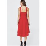Adelyn Rae NWT  X Nordstrom Cailin Stripe Midi Dress Red Photo 3