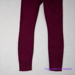 New! Jen 7, 7 for all mankind dark burgundy skinny legging ankle jeans, size 0 Red Photo 1