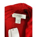 cj banks Women's Cherry Red Cardigan Photo 2