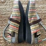 OTBT Women Springfield Mary Jane Clog Size 9 Platfrom Striped Multicolor… Photo 3