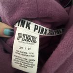PINK - Victoria's Secret LOVE PINK Victoria’s Secret Purple/Pink Funnel Neck Sweatshirt XS Photo 6