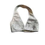 Free People Women's  XS Beige Lace Halter Bralette Photo 7
