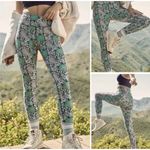 Free People New! Movement Daisy Check Printed Lose Control Active Legging, M Photo 1