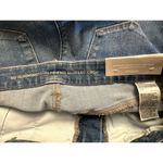 Chico's so slimming girlfriend slim leg crop jeans with embroidery 6P NWT Photo 3