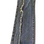 Pretty Little Thing Frayed Long Line Jeans Denim Fringe Boho Bohemian Hippie Photo 4