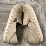 Olukai  Beige Pehuea Floral Design Leather Sneakers Photo 8