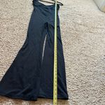 JoyLab  Women's Flare Long Bodysuit Black Size Small Athleisure Loungewear Yoga Photo 6