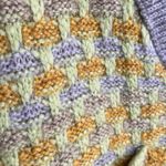 Mango  Women's Lavender and Mustard Cardigan XS Photo 4