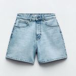 ZARA Mom Fit Shorts Photo 0