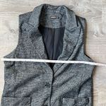 J. McLaughlin  Black/White Houndstooth Wool Blend Cate Blazer Vest Photo 9