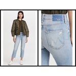 💕MOTHER SUPERIOR💕 The Tomcat Jeans ~ Bless You 30 NWOT Cropped Straight Leg Photo 8