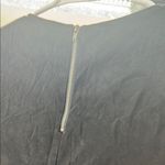 fab'rik  Black Sheath faux suede fringe Dress short sleeve M concert festival Photo 9