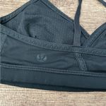 Lululemon Black Razor Back Strappy Sports Bra Photo 2