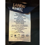 Lands' End Size 4 Women's Floral Black Sport Skirt Elastic Waist Lightweight Photo 3