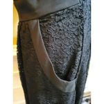 Love Squared  Women's 2x Plus Size V Neck Lace Dress, Black, $59, NWT Photo 3