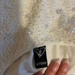 Windsor Homecoming Dress White Beaded Photo 3