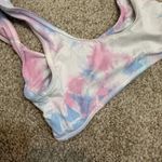 Frankie's Bikinis XS Funfetti twenty five swim bikini top SW 2918 Blue Photo 6